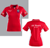 Kedron Wavell/City United 50th Anniversary Celebration Polo Shirt (Women's) - Pre Order