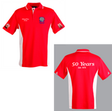 Kedron Wavell/City United 50th Anniversary Celebration Polo Shirt (Mens) - Pre Order