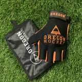 Oregon Authentic Glove (Black & Gold): Sml - Lge