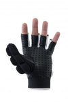 The Indian Maharadja Glove Shell/Foam Half Finger (Left) - Black