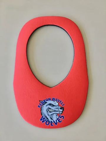 KW Wolves Neoprene Visor