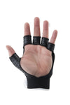 The Indian Maharadja Glove Shell Half Finger (Left) - Black
