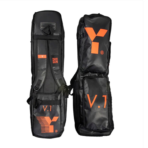 Y1 - V1 Stickbag - Black/Orange